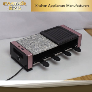 Raclette Grill Gr-1082 Ce RoHS Approved BBQ Grill