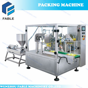 Stand-up Pouch Liquid & Paste Packing Machine