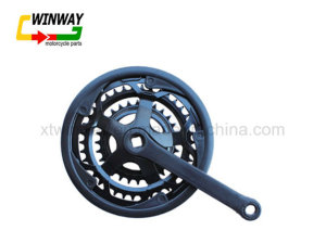 Hot Selling Bicycle Parts, Steel Chainwheel and Crank